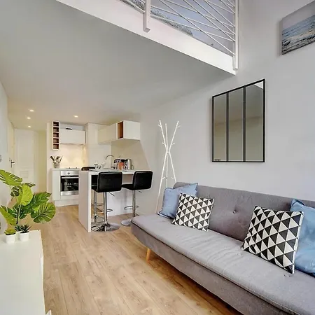 Bright Duplex Mezzanine - Center - 1br 3p Lägenhet Cannes